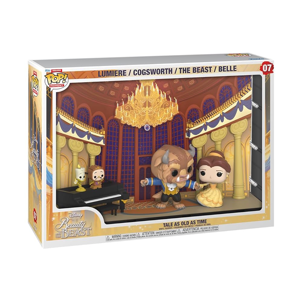 美女と野獣 Funko Moment Deluxe Disney Funko Pop! Moment Disney Beauty and the Beast Belle & The