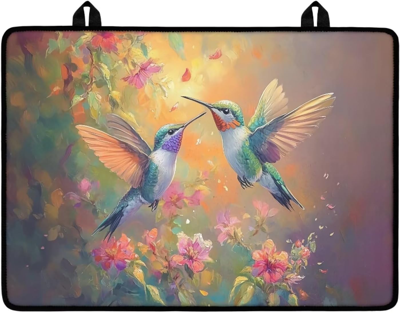 Hummingbird Print Kitchen Countertop Burners Protection Mats, Stove Top Covers for Electric Stove, Foldable Top Protector to Prevent Table Scratching Kitchen Stains Hummingbird Print Kitchen Countertop Burners Protection Mats, Stove Top Covers for Electric Stove, Foldable Top Protector to Prevent Table Scratching Kitchen Stains