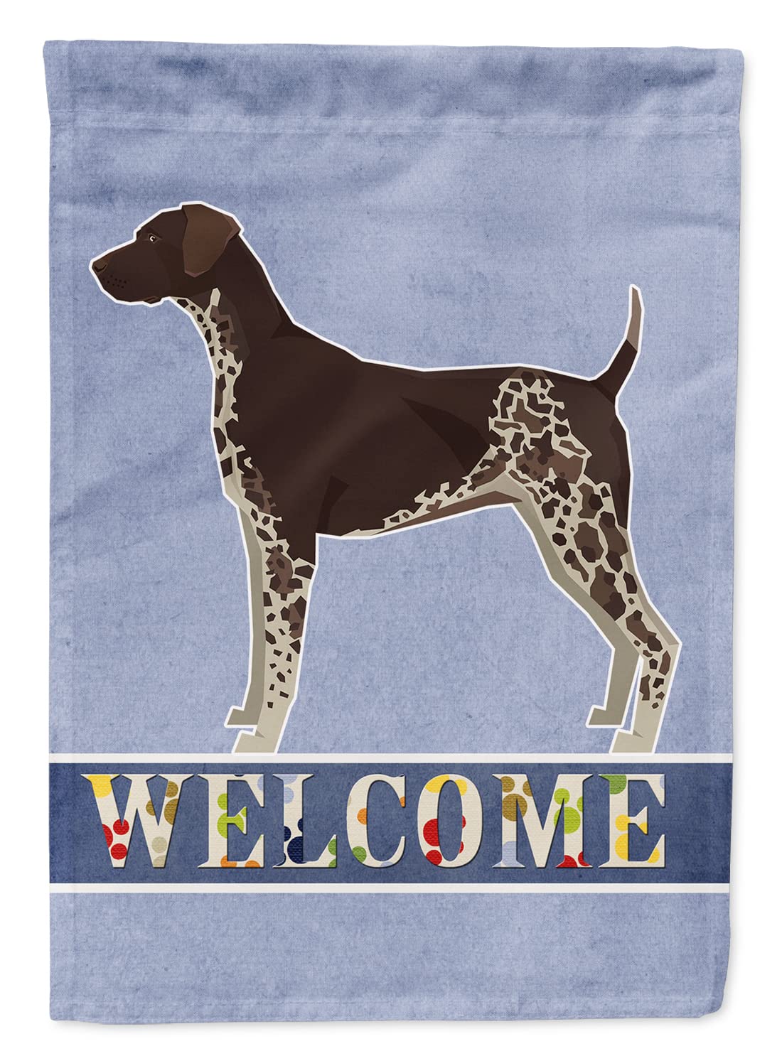 Drapeau de jardin German Shorthaired Pointer multicolore Caroline's Treasures