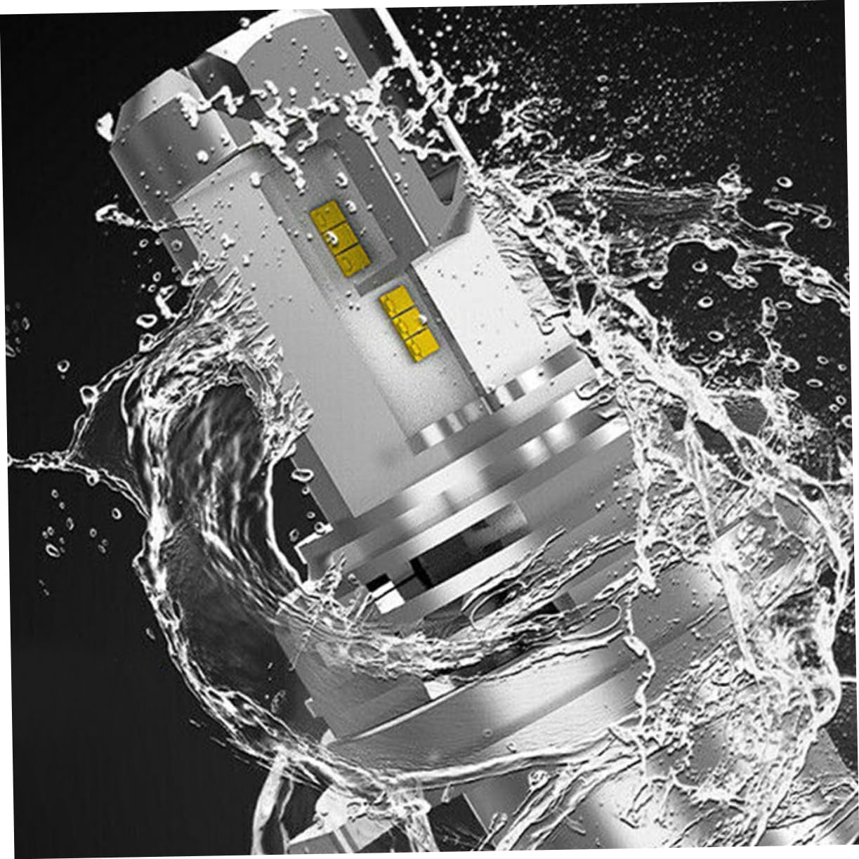 2pièces Ampoule de Phare LED pour Véhicule Ultra-lumineuse Faible Consommation Énergie