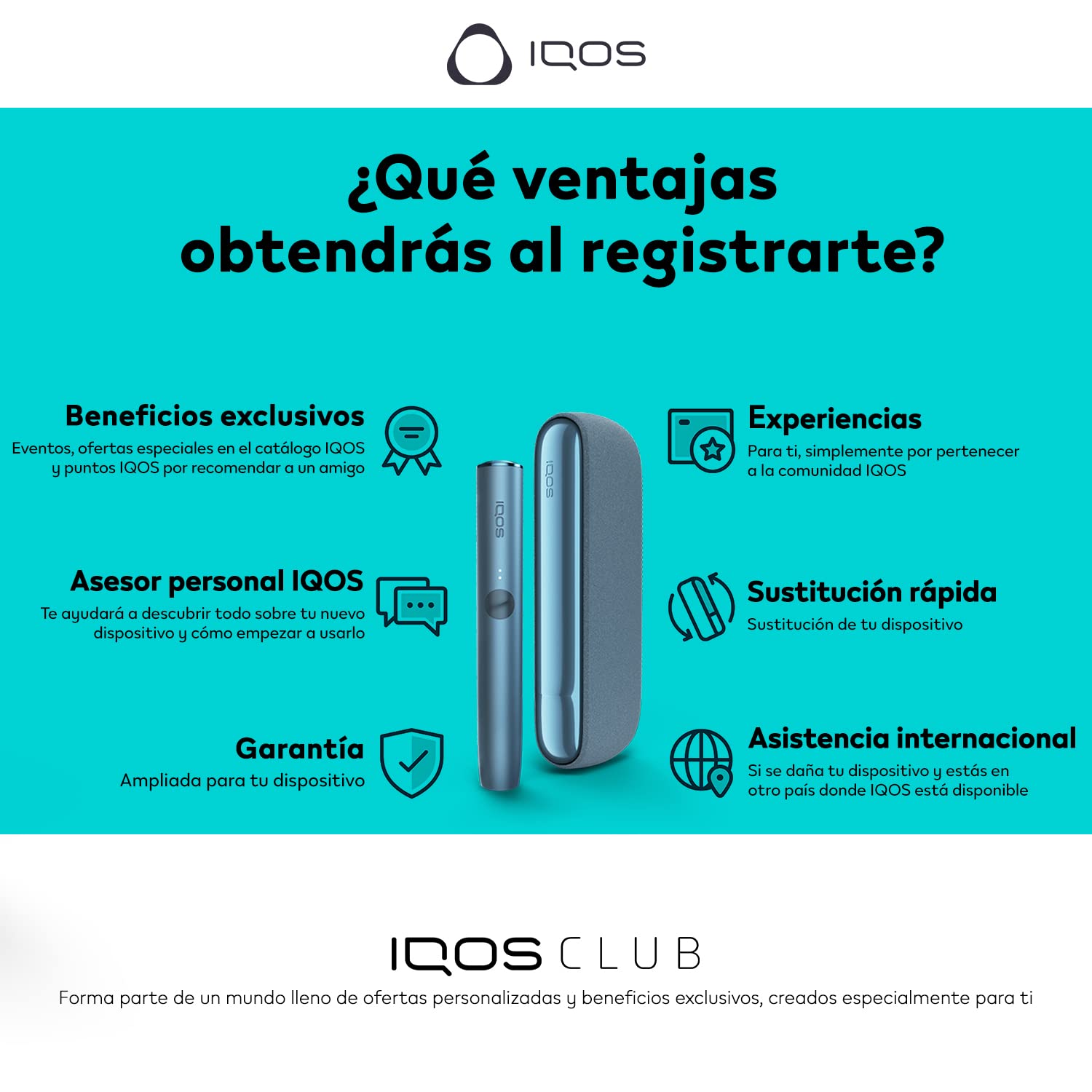 IQOS ILUMA Dispositivo para Tabaco Calentado - Sin Humo, Sin Ceniza, Menos  Olor, Sin necesidad de limpieza - 20 usos. (Azul) : Amazon.es: Electrnica