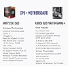 Combo Micro Center AMD 5500 Procesador con Tarjeta Madre GIGABYTE B550M DS3H AC R2 | Combo CPU Tarjeta Madre, AM4, DDR4, 2x M.2, WIFI5, Micro ATX, Soporte Windows 10/11 64 bits 3