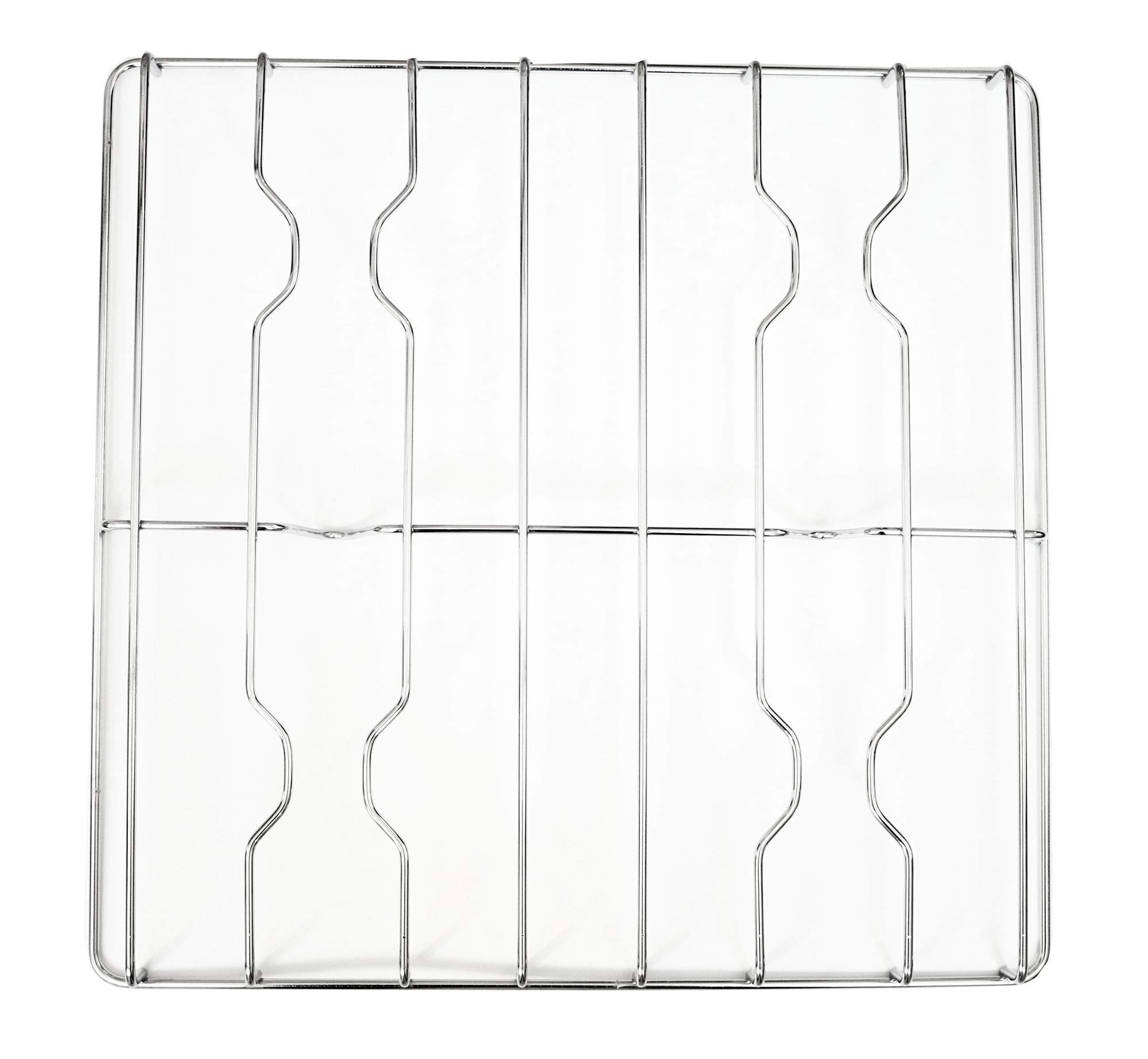 Smeg Griglia in filo cromato colore inox 447 x 457 mm. per cucina piano cottura 4 fuochi a gas - F5320