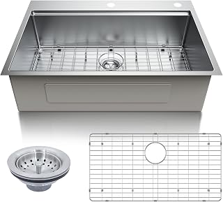 33x22 stainless steel sink
