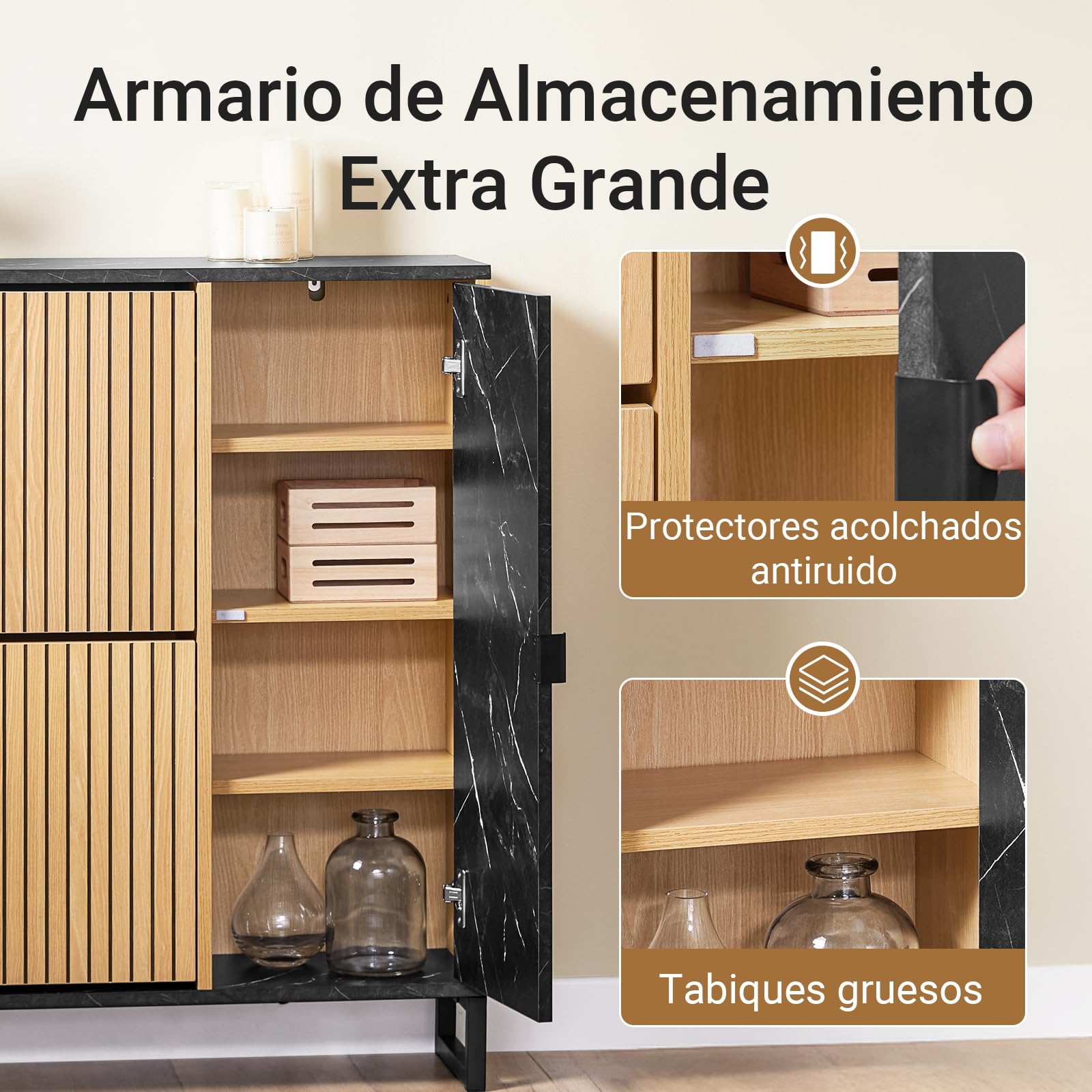 SoBuy Zapatero Entrada Recibidor Estrecho con Cajones Abatibles y Armario Lateral, Mueble Recibidor Estilo Nórdico, Ahorra Espacio - Negro y Roble Claro, 90x24x88cm, Carga 60KG - FSR203-N