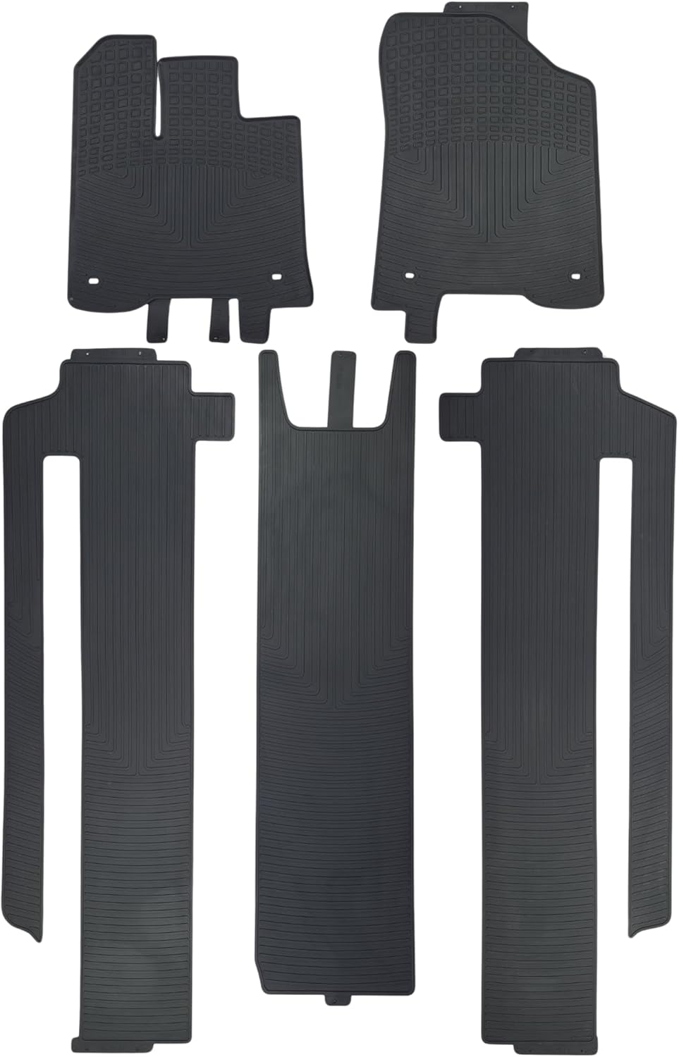 Customfit 20212024 Toyota Sienna Floor Mats 7 Passenger