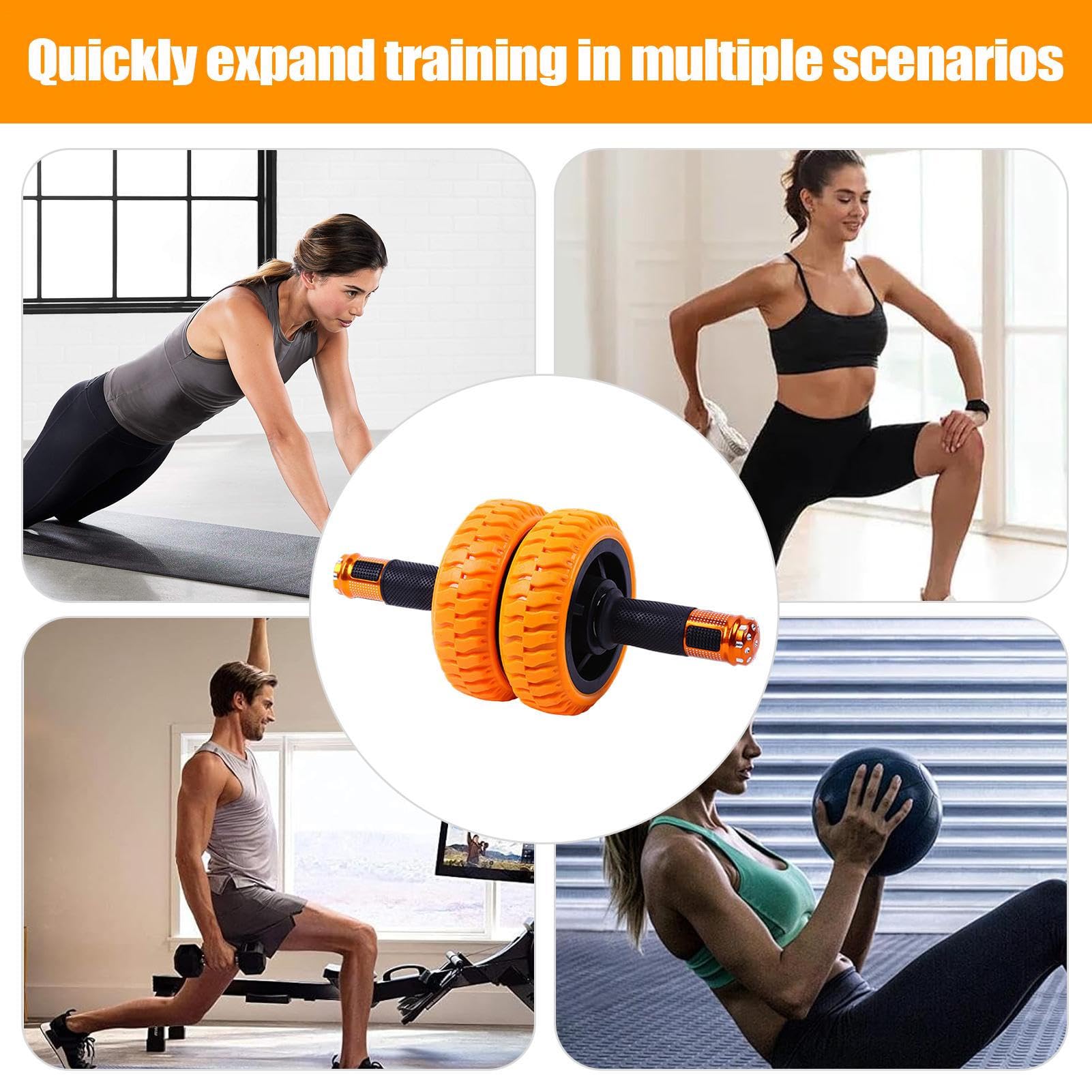 Koło Do Ćwiczeń Brzucha Sprzęt do Treningu Siłowego Brzucha i Fitness w | 15 cm Koło Treningowe Core Siłownia Fitness Na Ćwiczenia W Domu I Na Zewnątrz Dla Rodziny I