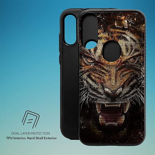 Miniatura 8 de Funda delgada compatible con Motorola Moto E (2020) y Moto E Artic Wolf Artic Wolf (Artic Wolf)