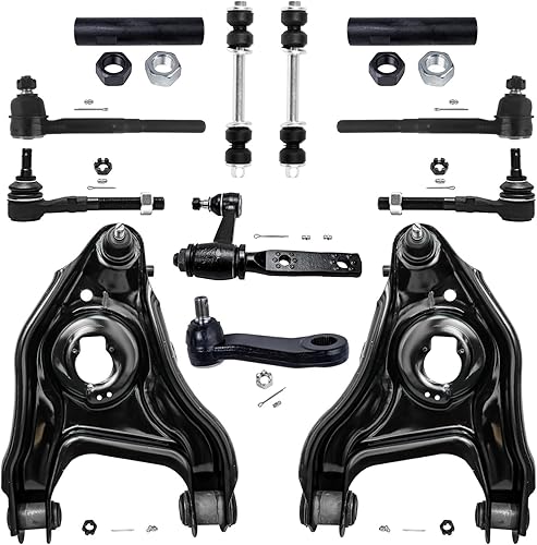 Miniatura 95 de Detroit Axle - Kit de suspensión delantera 2WD para Ford F-150 2004-2005, 2 brazos de control superiores, 2 rótulas inferiores, 2 barras