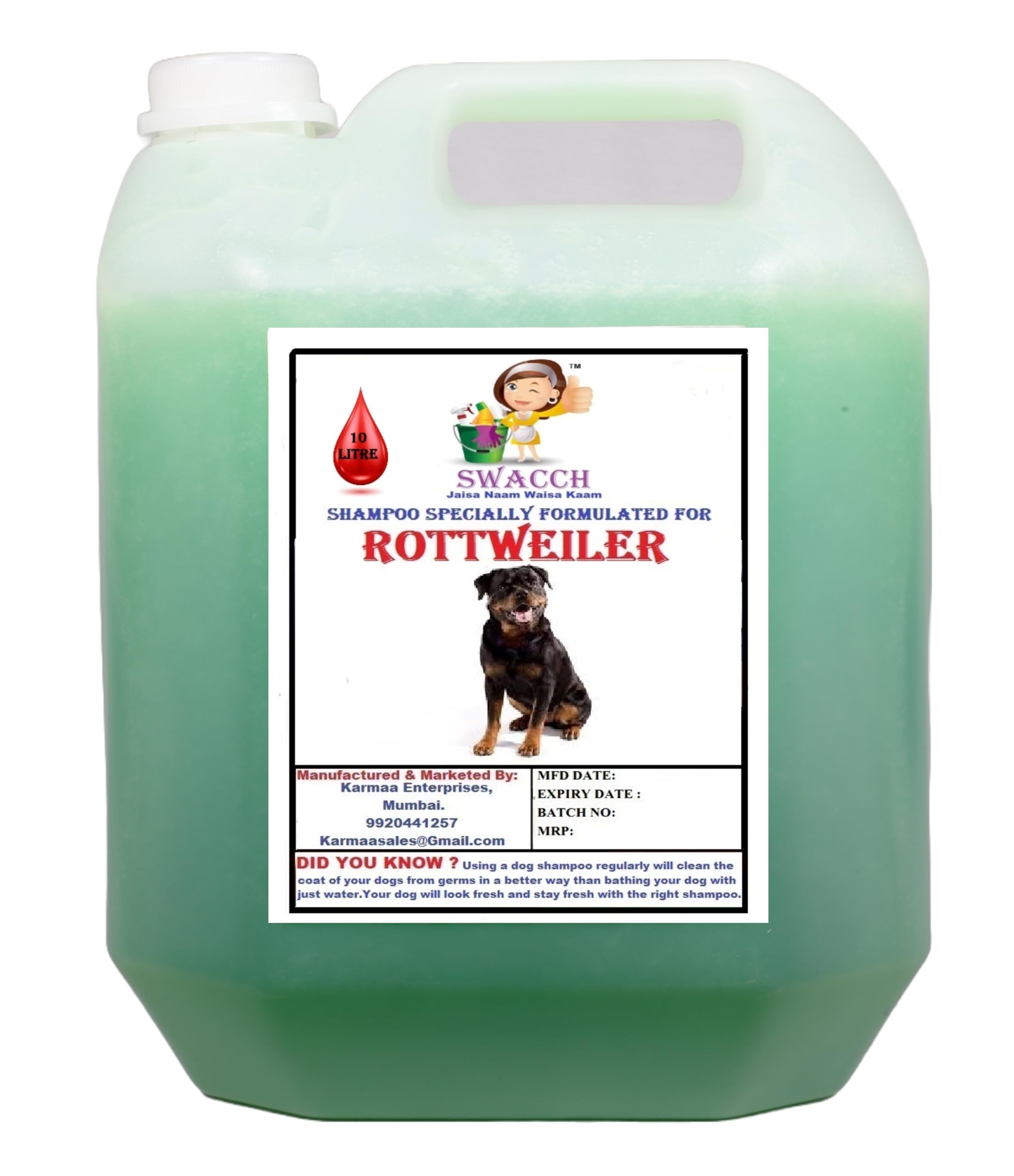 See full amazon price history chart for SWACCH Shampoo Specially FORMULATED for Rottweiler (10 Litre) NEEM ALOVERA SWACCH Shampoo Specially FORMULATED for Rottweiler (10 Litre) NEEM ALOVERA (B0BTLZ9Q5X) Amazon Price History, Amazon Price Tracker