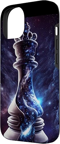 Miniatura 5 de Funda para iPhone 1212 Pro Boho Galaxy Chess Retro King Chess Purple Vintage Space Case
