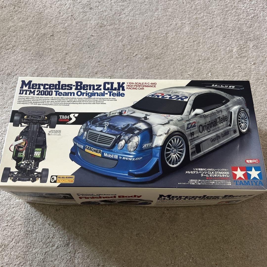 Amazon.co.jp: 絶版 タミヤ RC 1/10 メルセデス CLK DTM 完成ボディ  