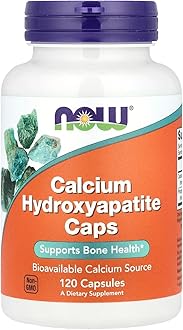 NOW FOODS SPO Calcium Hydroxyapatite, 120 Count