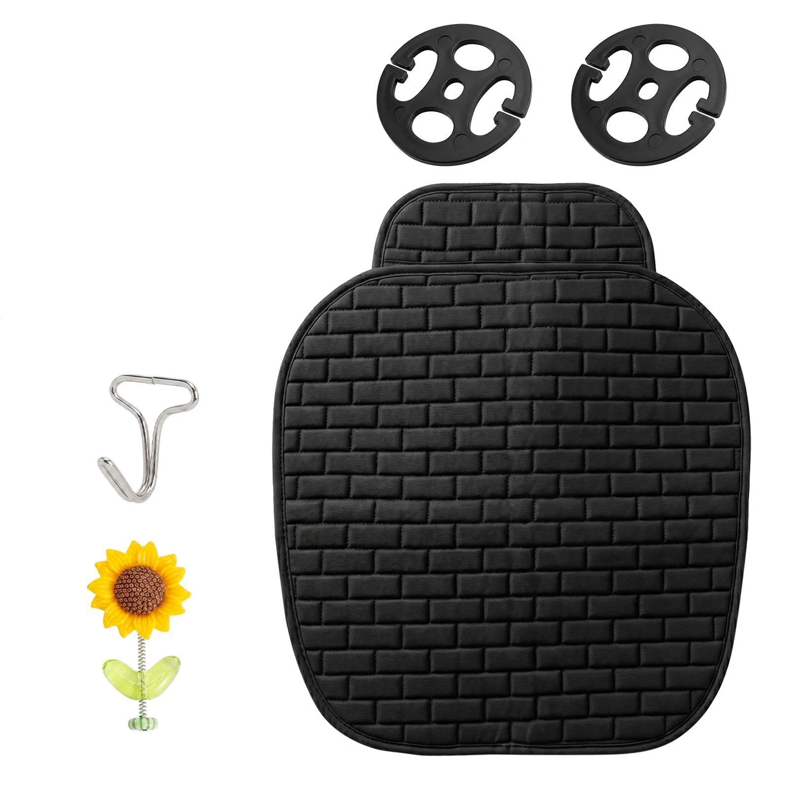Cuscino Auto Guidatore 49 x 60 cm per Sedile Auto e Ufficio