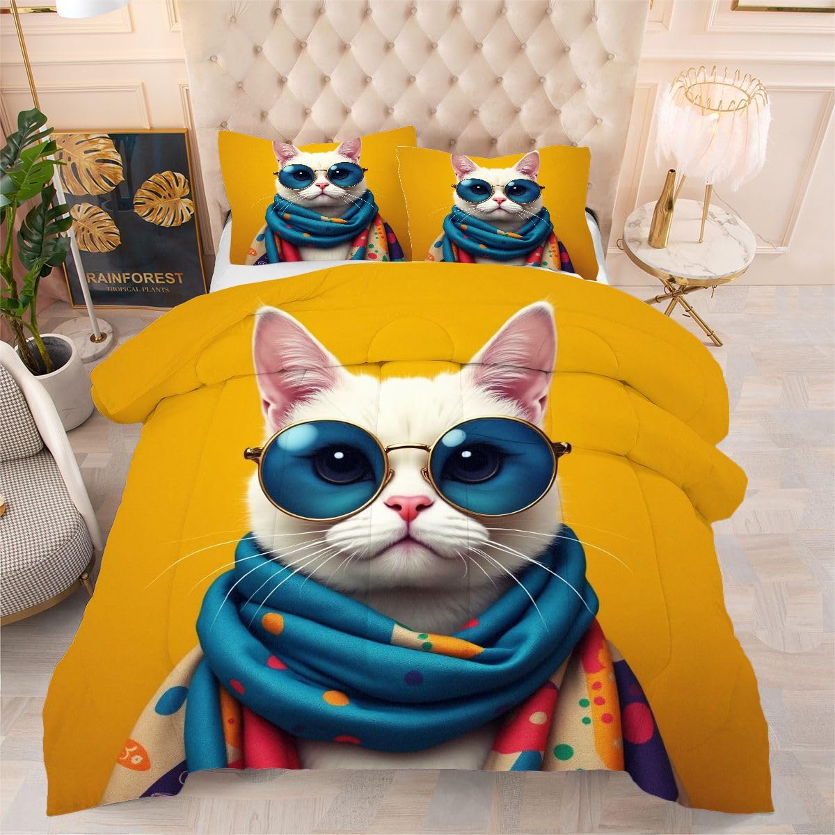 Couette 240 x 260 cm légère et respectueux de la peau en microfibre f714