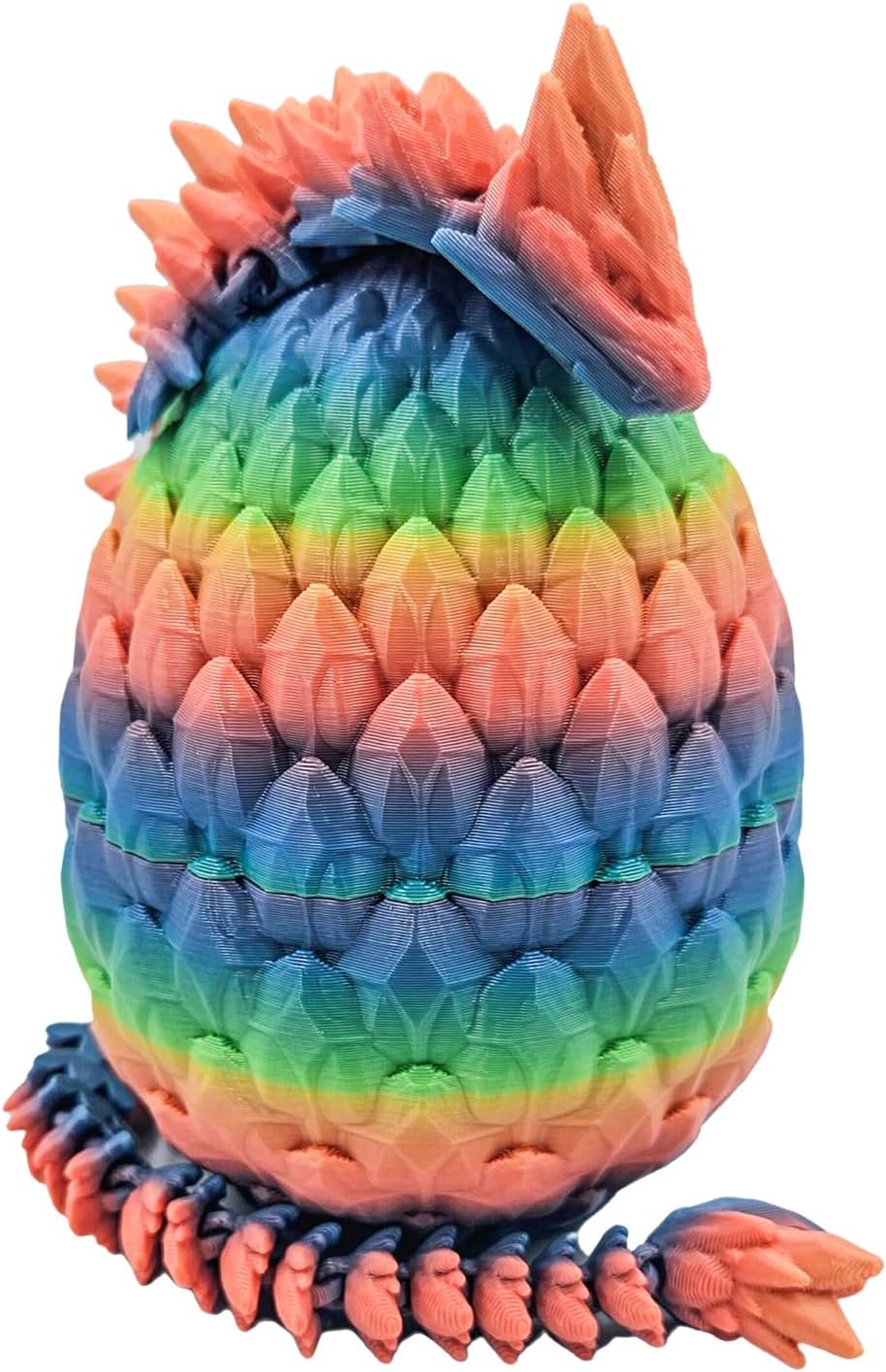 HqroiddDragon Eggs with Dragon inside, 3D Printed Dragon in Egg, Decorative Easter Egg Fillers Easter Gifts Home Decor