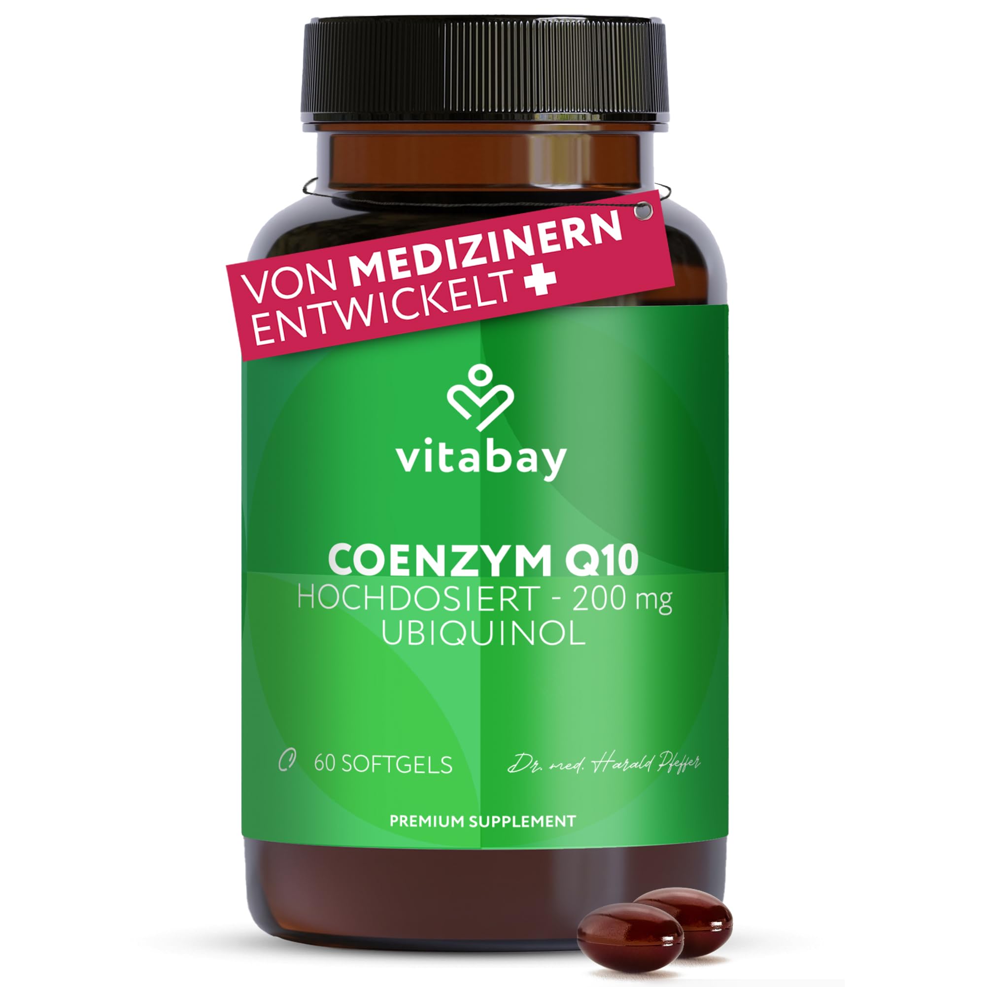 Vitabay Coenzym Q10 Ubiquinol 200mg Kapseln
