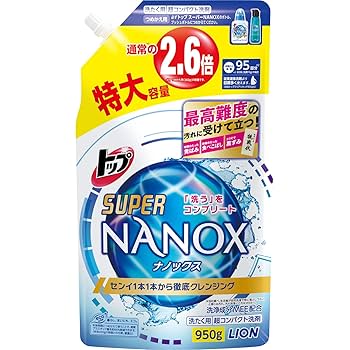 トップ　スーパーナノックス　詰め替え　900g×15 廃盤商品 Amazon | トップ ナノックス(NANOX)【大容量】トップ スーパー