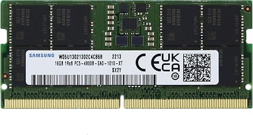 Original de fábrica de 16 GB (1 x 16 GB) compatible con HP Elitebook, Zbook, Envy, Omen, Victus Laptop Notebook DDR5 4800MHz PC5-38400 SODIMM 1Rx8