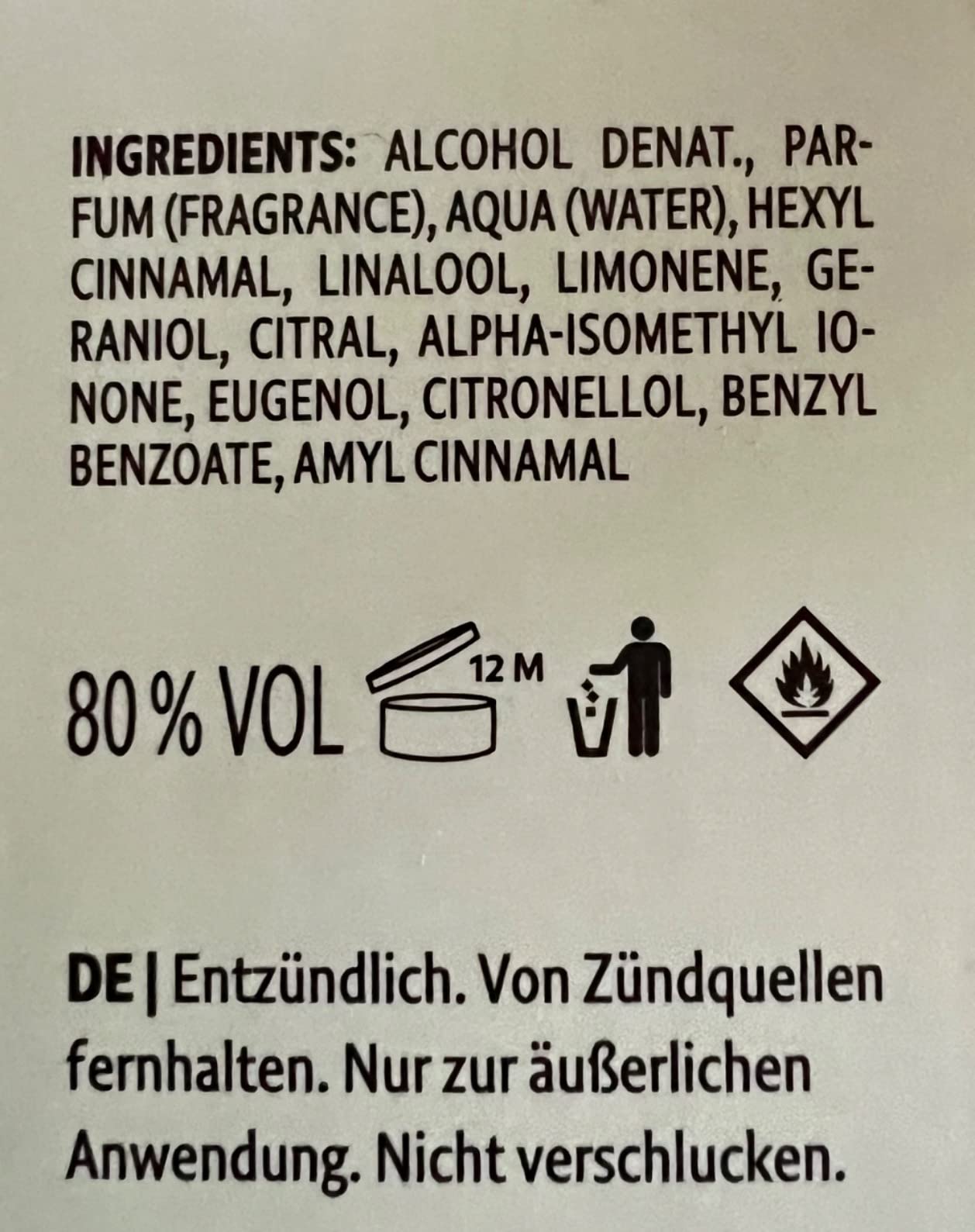 M. Asam VINO GOLD No. 1 Eau de Parfum (100 ml) erfrischendes Parfüm mit zitrisch, blumigen