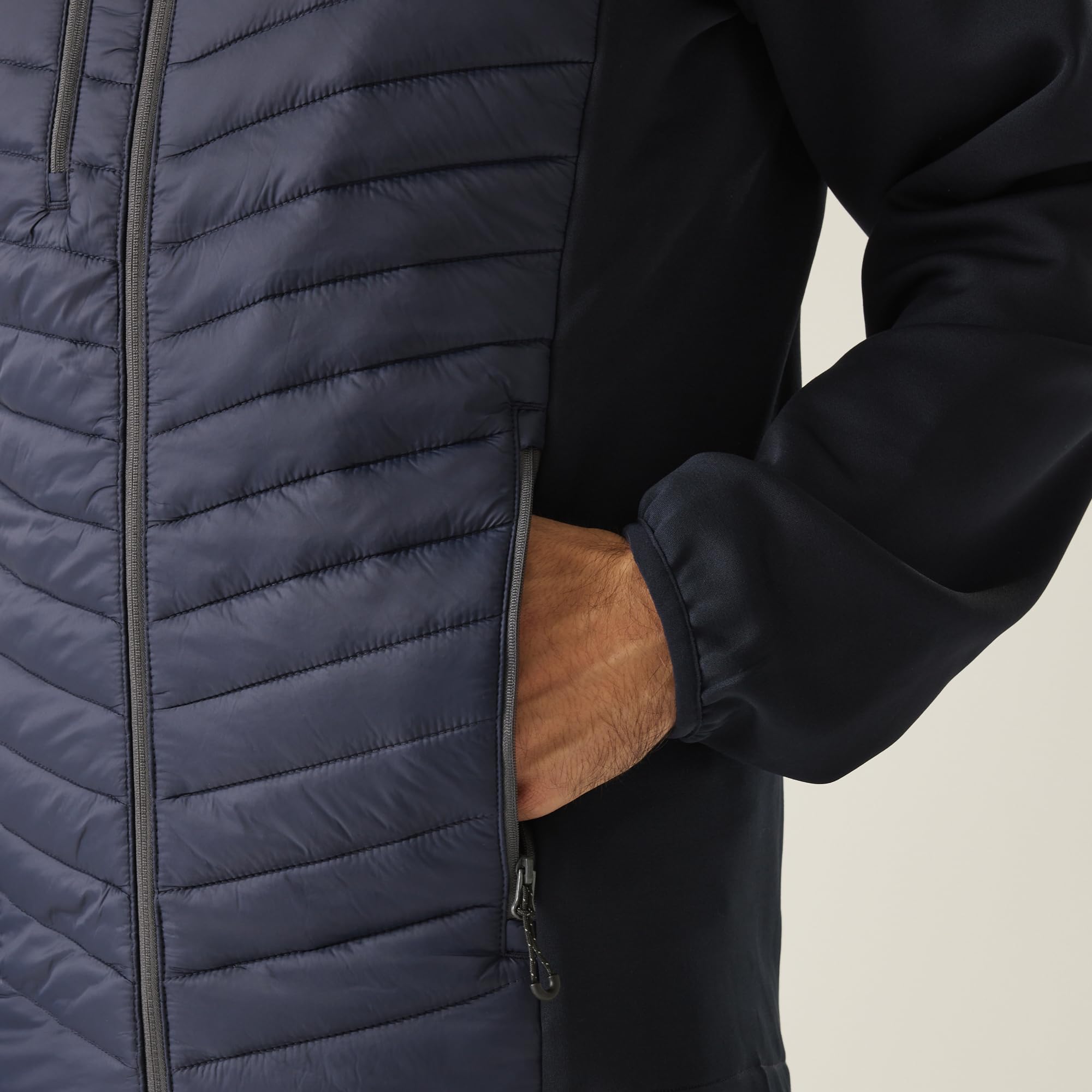 Regatta Regatta Professional Mens Navigate Hybrid Warm Work Jacket Chaqueta híbrida de forro polar Hombre (Pack de 1)