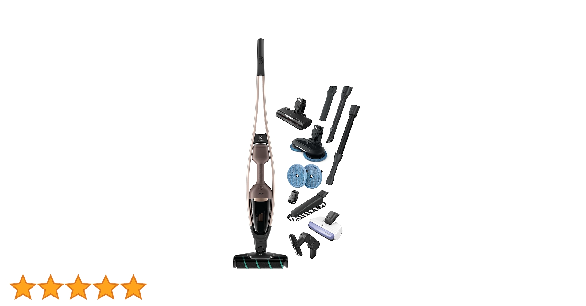 明日迄　エレクトロラックス Ultimate700 スティック型掃除機 Amazon | 【水拭き×吸引】 エレクトロラックス 掃除機
