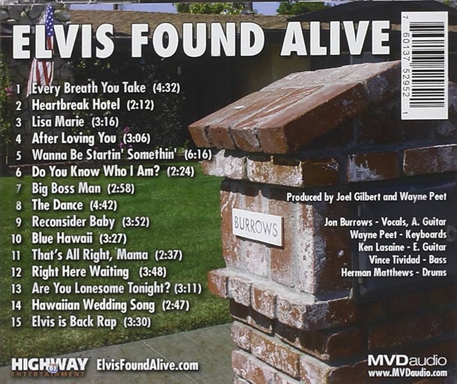 Elvis Found Alive: Various: Amazon.in: Music}
