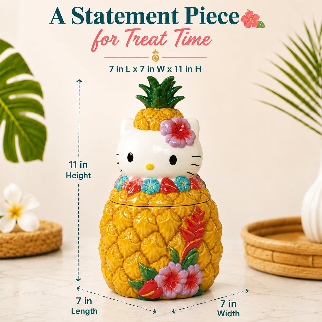 【 Vさま専用 】 ハローキティ パイナップル クッキージャー Amazon.co.jp: Blue Sky Clayworks ハローキティ パイナップル