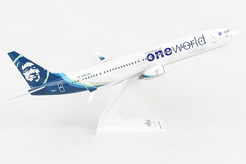 Miniatura 10 de SkyMarks Alaska 737-900 One World 1130 SKR1081