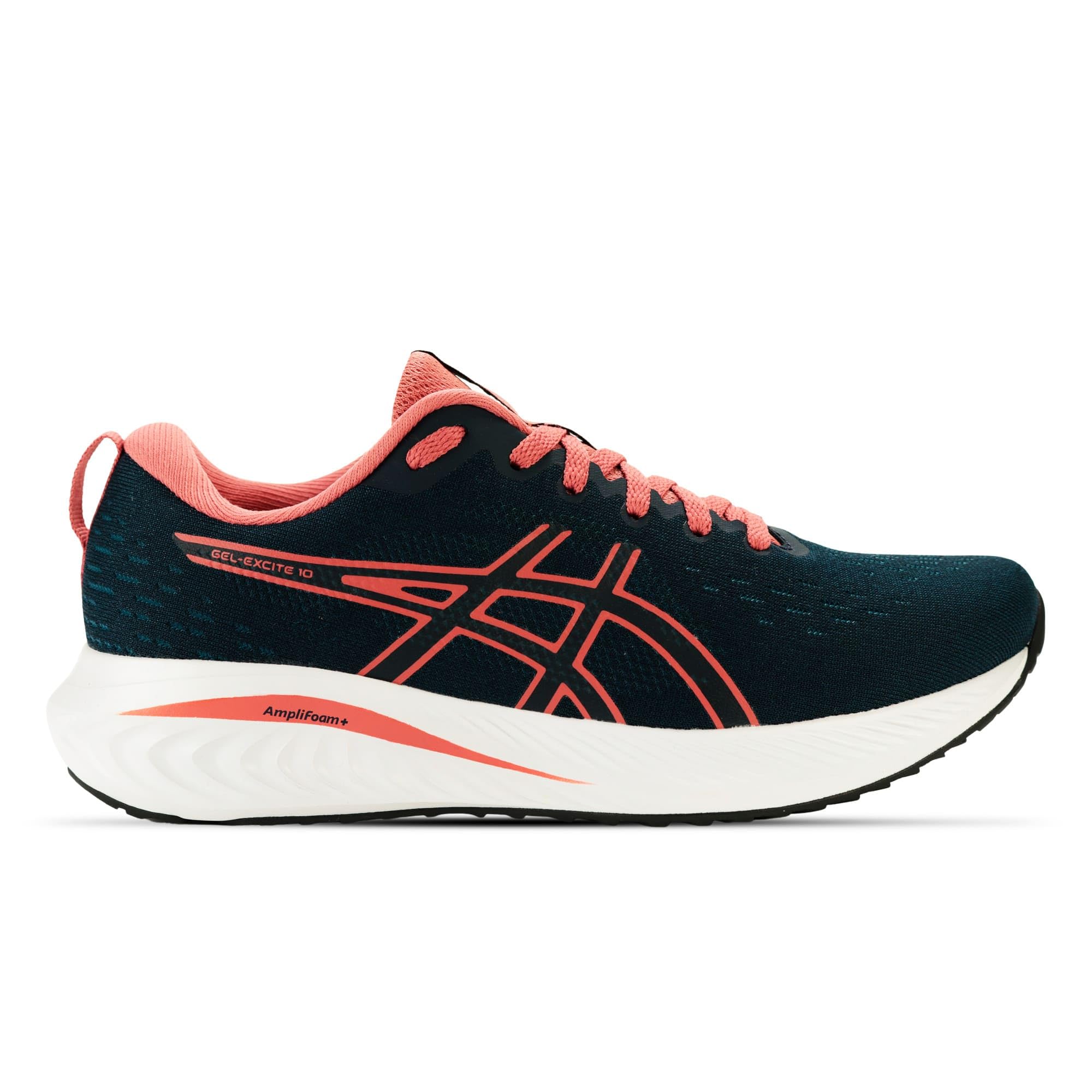 Tênis Asics Gel-Excite 10 Feminino - Azul Petroleo e Rosa | Amazon