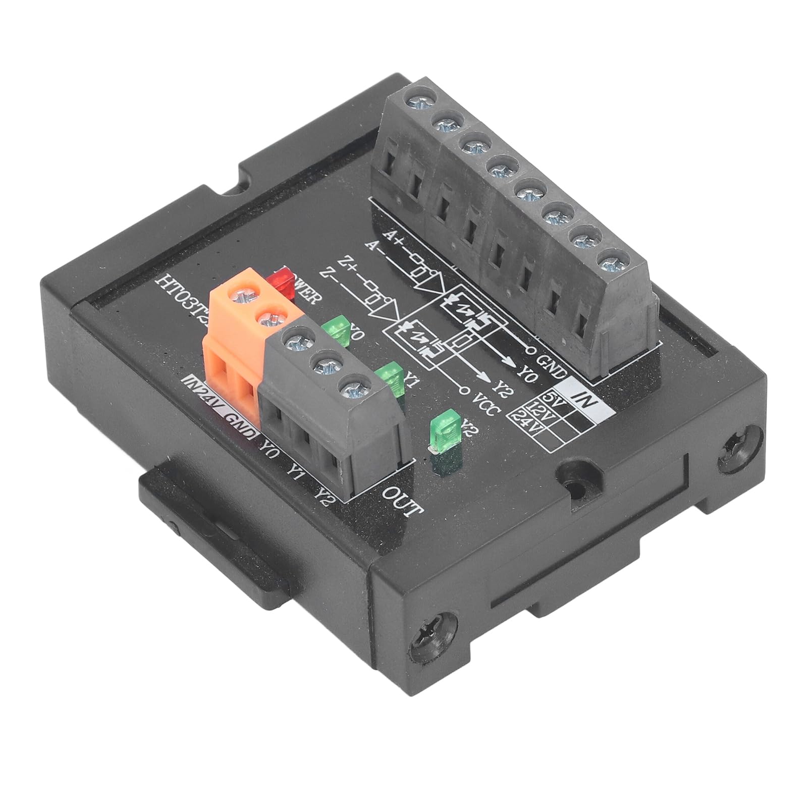 Convertitore di Segnale, Uscita HTL TTL 4-20 MA TTL EIA422 423 NPN Ingresso PNP Modulo Convertitore a 3 per Encoder (12V)