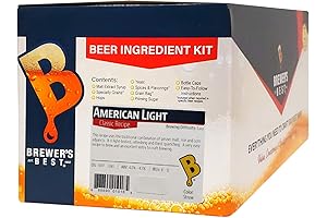 Brewer's Best Home Brew 10- Gallon Beer Making Kits Complete: American Light Yellow