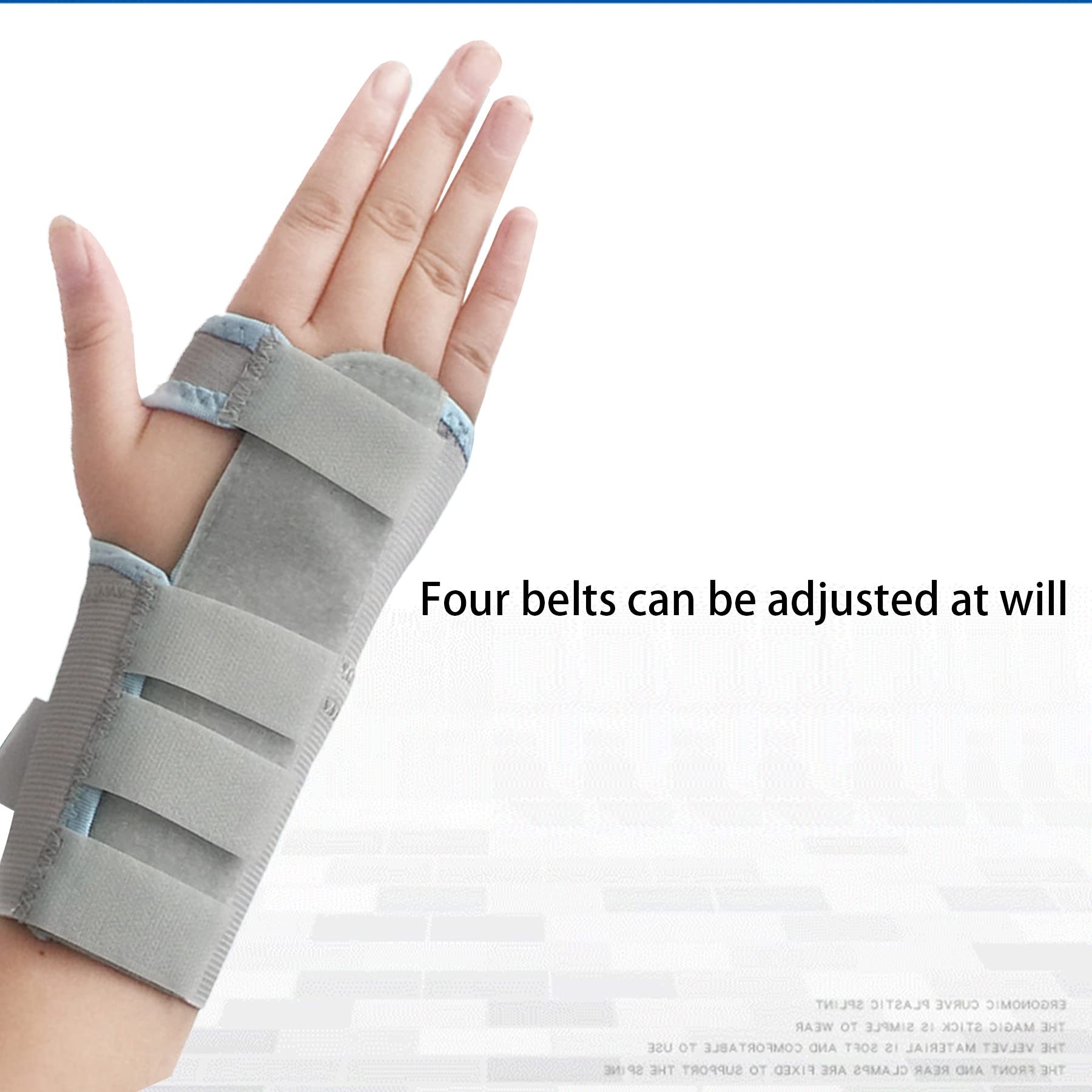 Handgelenkstütze Schiene Nachtstütze Arthritis Tendonitis Verstauchungen Flexionskontrakturen Frakturen Karpaltunnel Handgelenk Funktionelle Unterstützung Hand Schmerzlinderung,Lefthand,S