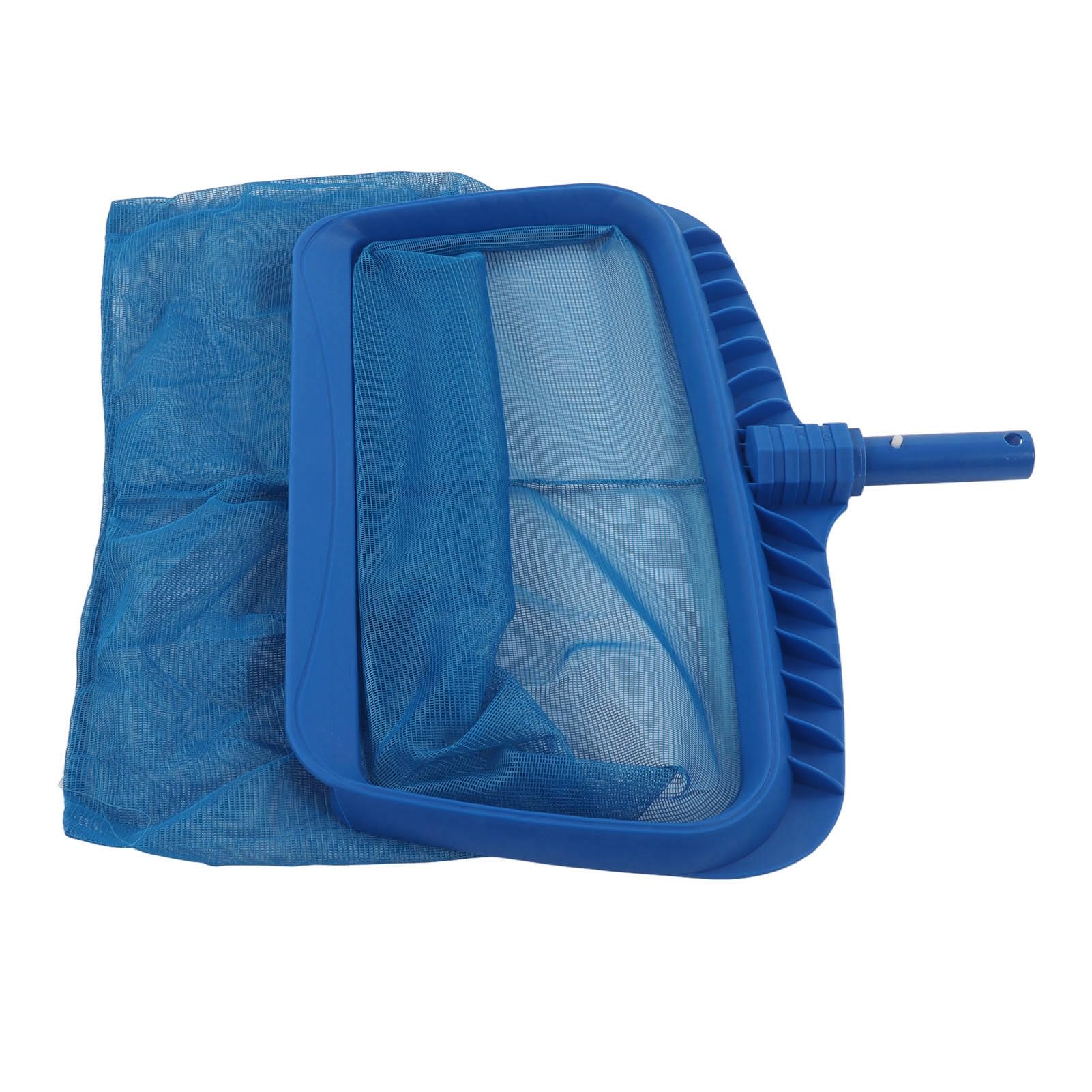 Rete Skimmer per Foglie per Piscina Resistente con Telaio Rinforzato e Filtraggio Fine per Piscine Pulite ABS Blu 19,8x16 Pollici 1 unità