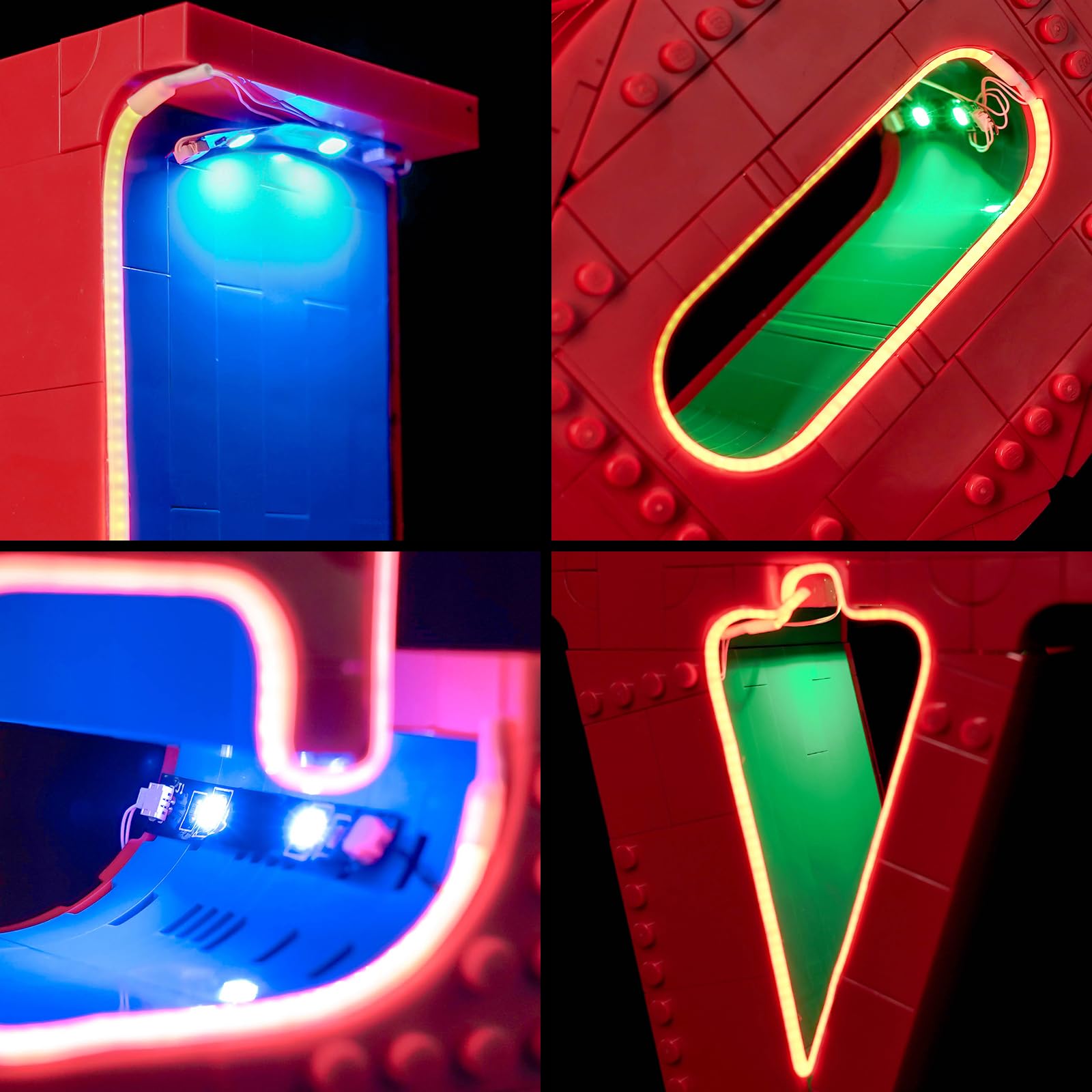 Kit d'éclairage LED compatible avec Lego 31214 Love (pas de modèle), kit d'éclairage décoratif compatible avec Lego Love 31214 Jouet créatif