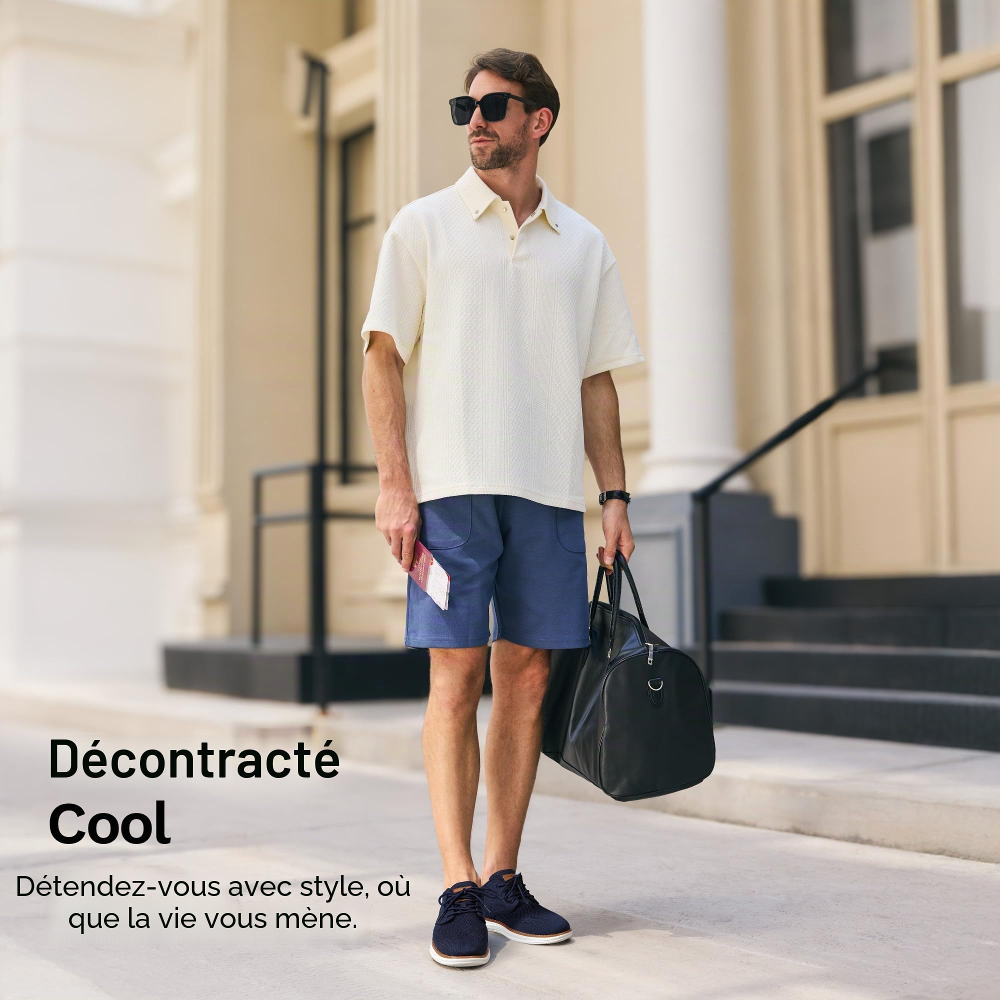 Bruno Marc Chaussures de Ville Homme à l'Empeigne en Tricot Respirant Oxford Durable et Confortable pour Hommes SBOX2406M