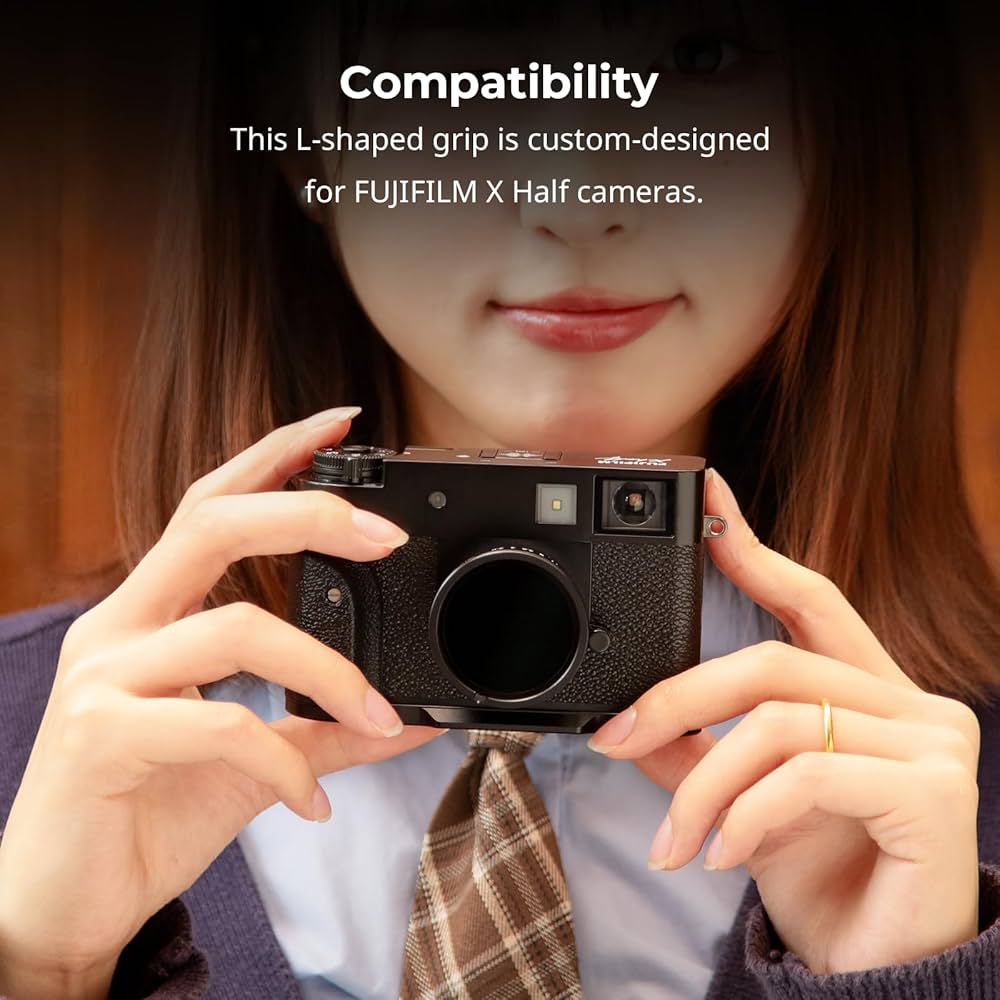 Amazon | SmallRig Xハーフ L字グリップ FUJIFILM対応 X Halfカメラ用