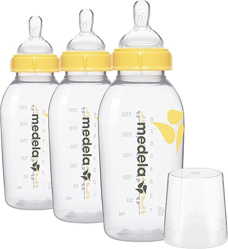Medela Juego de botellas de leche materna 8 onzas