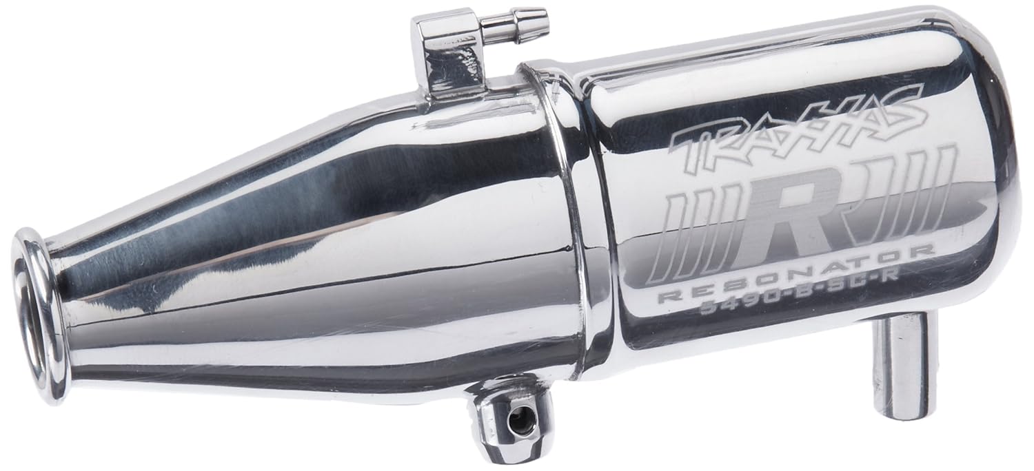Buy Traxxas 5490 Resonator Aluminum Tuned Pipe, Revo Online at Low
