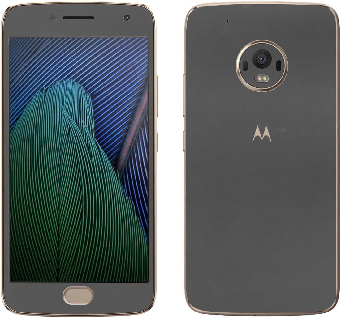 GADGETS WRAP Moto G5 Plus Dark Slate Electroplating Skin Sticker for Front Back