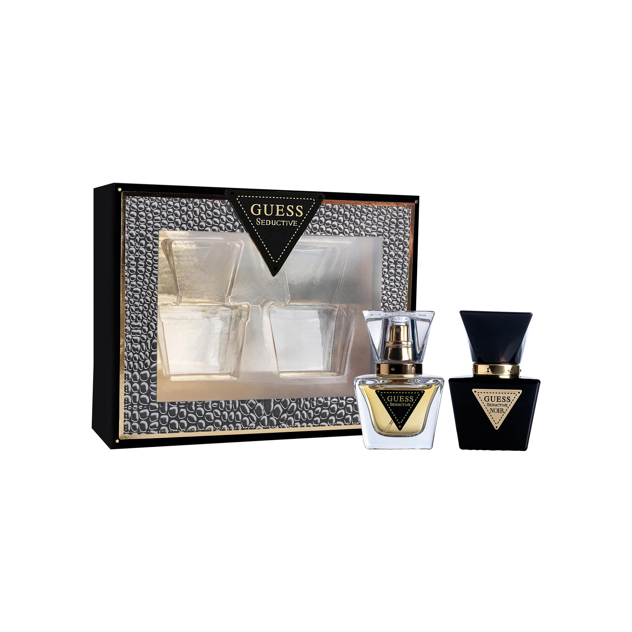 GUESS Unisex Seductive + Seductive Noir Eau De Toilette Mini Set (2 X 15Ml)-image-31