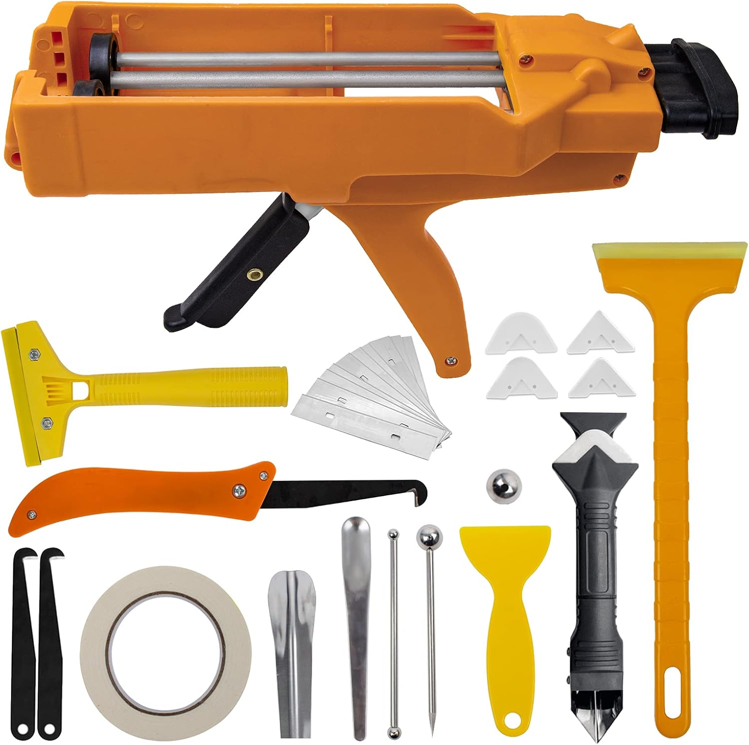 NADAMOO Dual Component Caulking Gun 400 mL (11 Mix Ratio), Dual