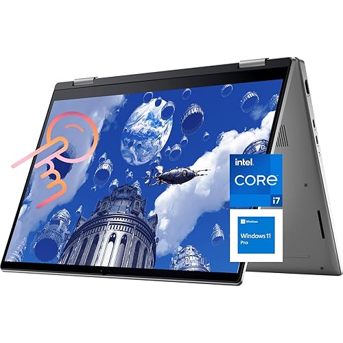 Dell Latitude 7420 2-in-1 Touchscreen Business Laptop, 14" FHD (1920x1080), 11th Gen Core i7-1185G7, 16GB RAM, 512GB SSD, Thunderbolt 4, HDMI Windows 11 Pro (Renewed)
