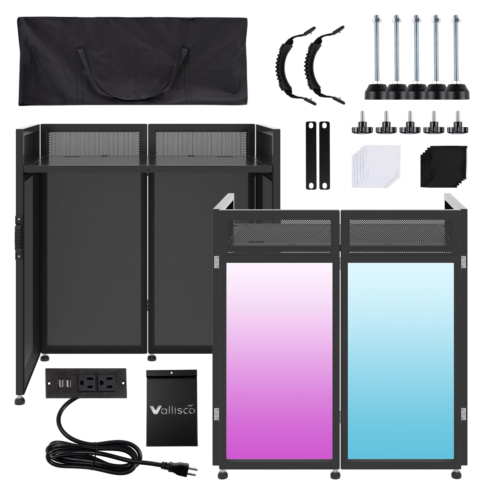 VallisCo DJ Facade Booth Table
