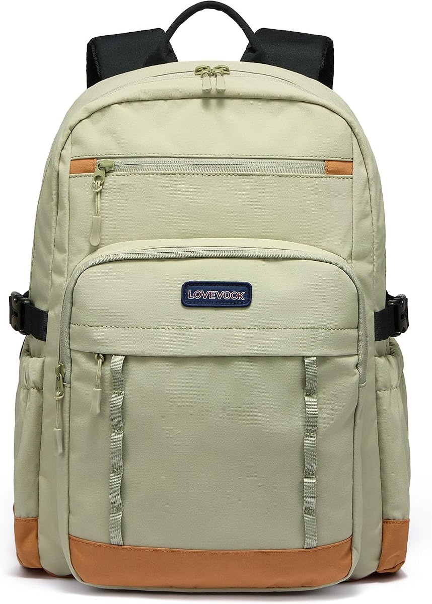 LOVEVOOK Laptop Backpack for Women Men with Large Cup Holder,15.6 Inch Work Travel Backpack Computer Laptop Bag,Waterproof Teacher Nurse College Business Office Carry on Backpack Purse,Back Pack Gifts