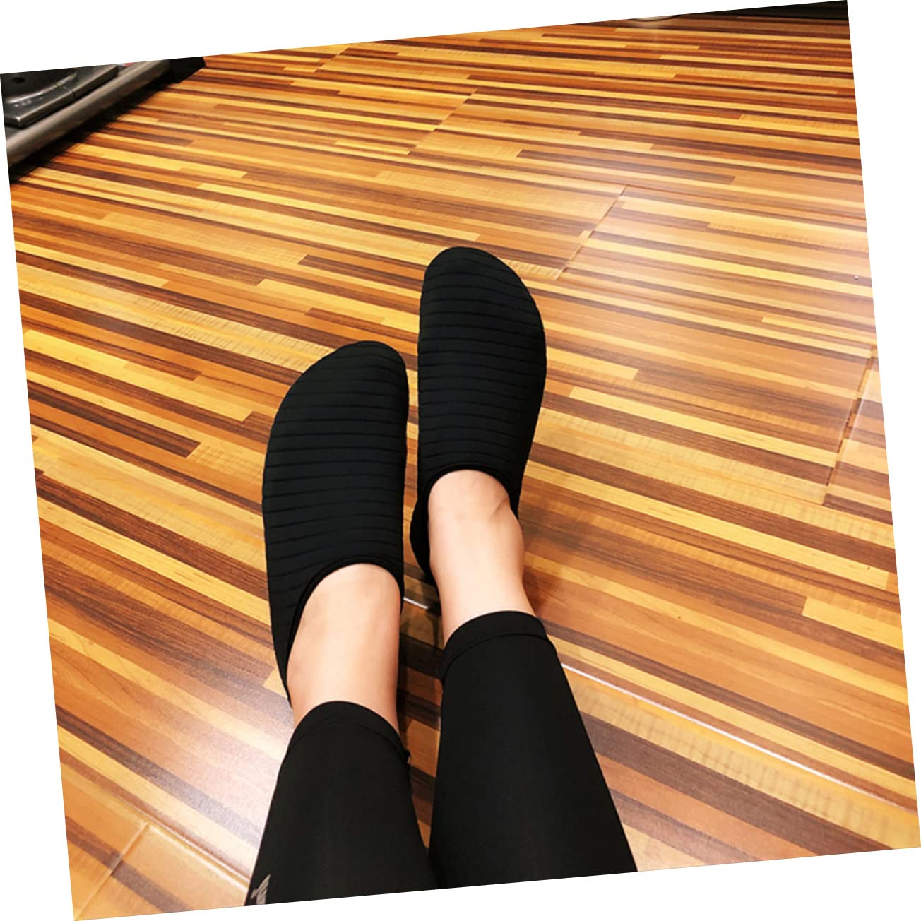 2pares Calcetines De Silicona Antideslizantes para Yoga y Fitness Talla Color Negro Diseño Grueso y Cómodo para Uso Casa y Actividades Deportivas