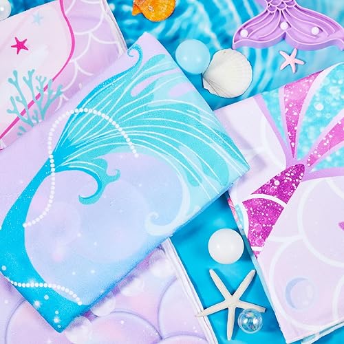 Miniatura 4 de Newwiee 4 toallas de playa para niños, toallas de baño de microfibra a granel para niñas y niños, de secado rápido, piscina, viajes, natación, baño,