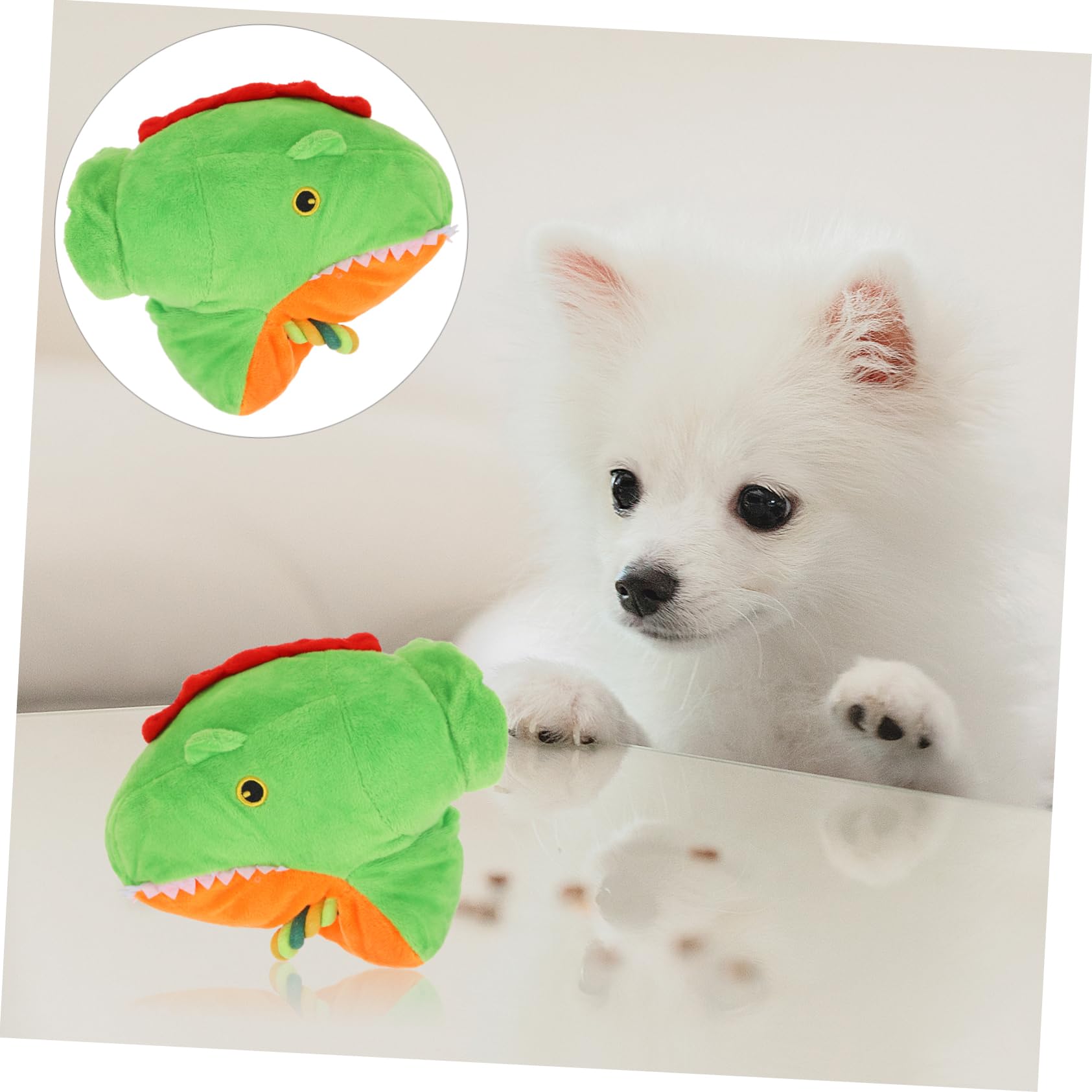 Sosoport 3pièces Jouet à Mâcher pour Chiens Peluche avec Bruit Interactif pour Chiots Jouet Squeak