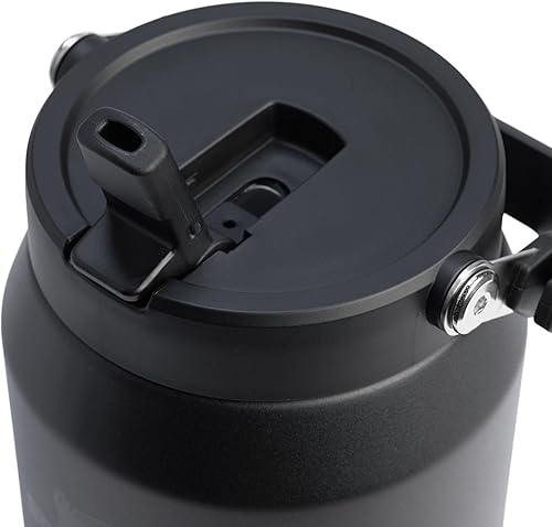 Miniatura 2 de STANLEY IceFlow 2.0 - Jarra con pajilla abatible con asa, de 64 onzas, tapa giratoria y popote abatible, a prueba de fugas para viajes y deportes,
