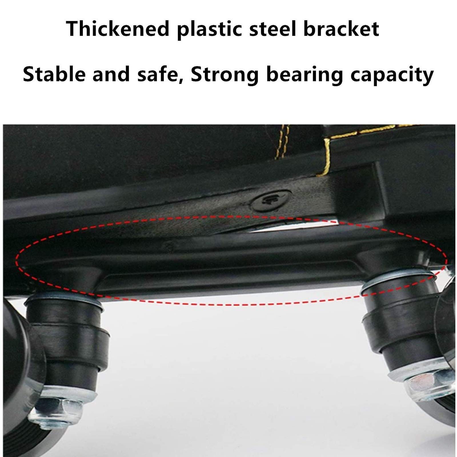 MIAOXIAO Patines de Ruedas Cuádruples Artísticos de Clásicos 4 Ruedas Brillantes Patines para Niñas Niños Hombres y Mujeres Adultos,A,EU38